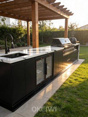 Black American-Style Egg Stove  BY05