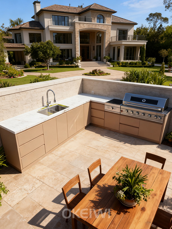 Brown L-shaped  BY09