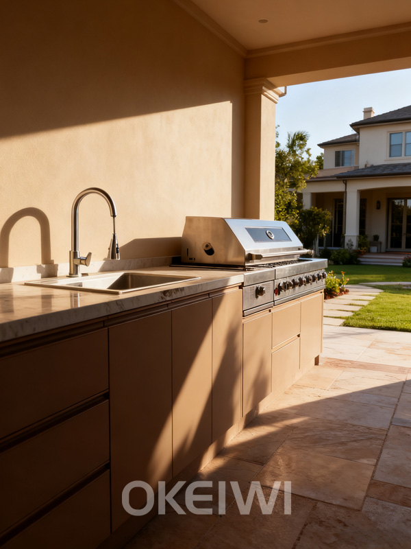 Brown L-shaped  BY09