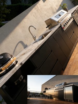 Black Egg-Shaped Model  BY04