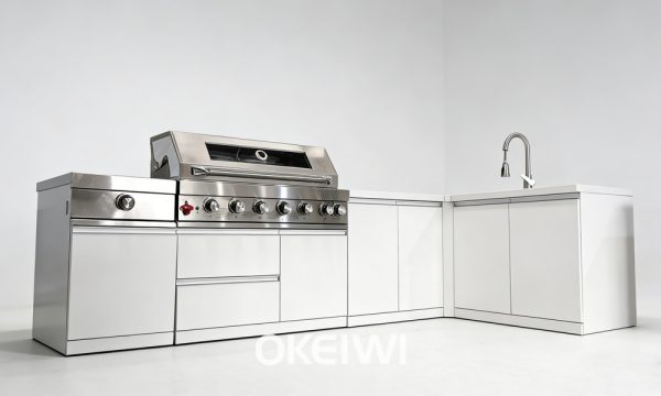 White Modular Cabinet Unit BY15