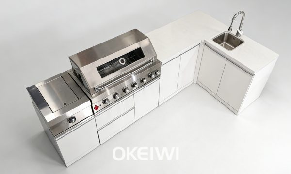 White Modular Cabinet Unit BY15