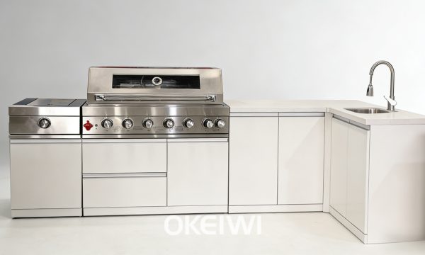 White Modular Cabinet Unit BY15