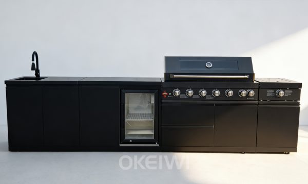 Black Modular Cabinet Unit  BY16