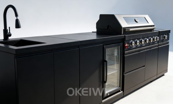 Black Modular Cabinet Unit  BY16