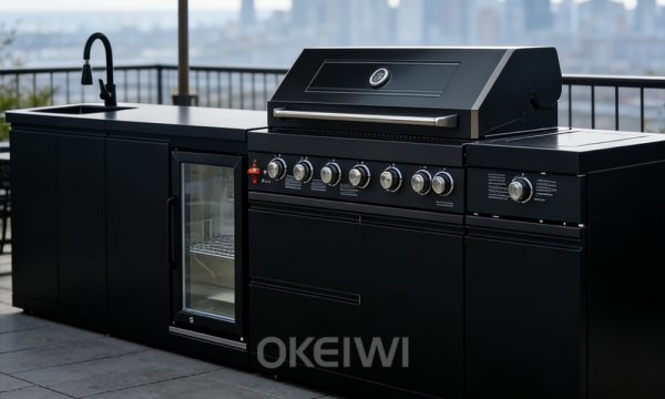 Black Modular Cabinet Unit  BY16