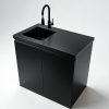 Black Modular Cabinet Unit  BY16